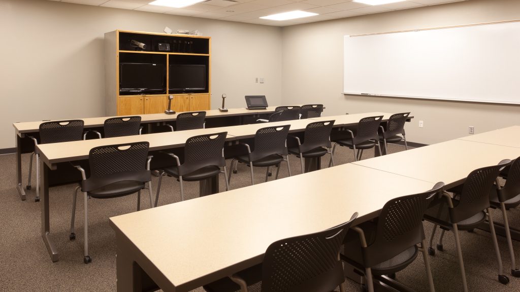 Meeting room at the Army Aviation Support Facility - Davenport Readiness Center