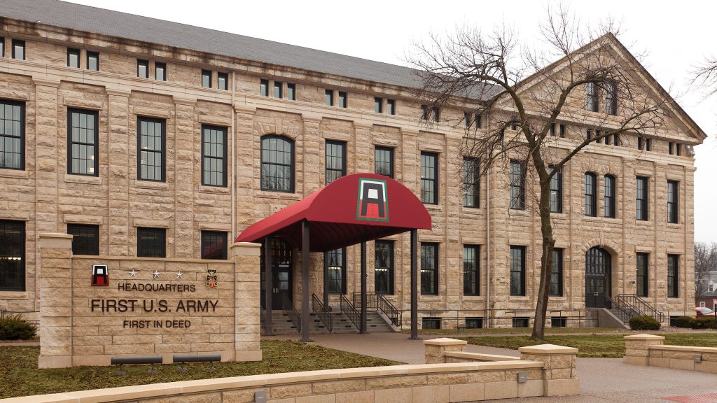 First Army Headquarters Building 68 Russell Group Construction
