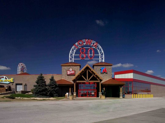 Iowa 80 Truckstop Entrance