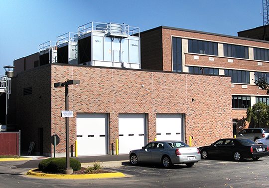 brick exterior of CGH Medical Center