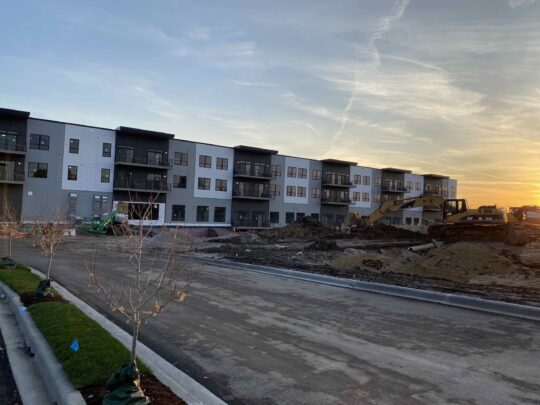 Exterior photo at dusk