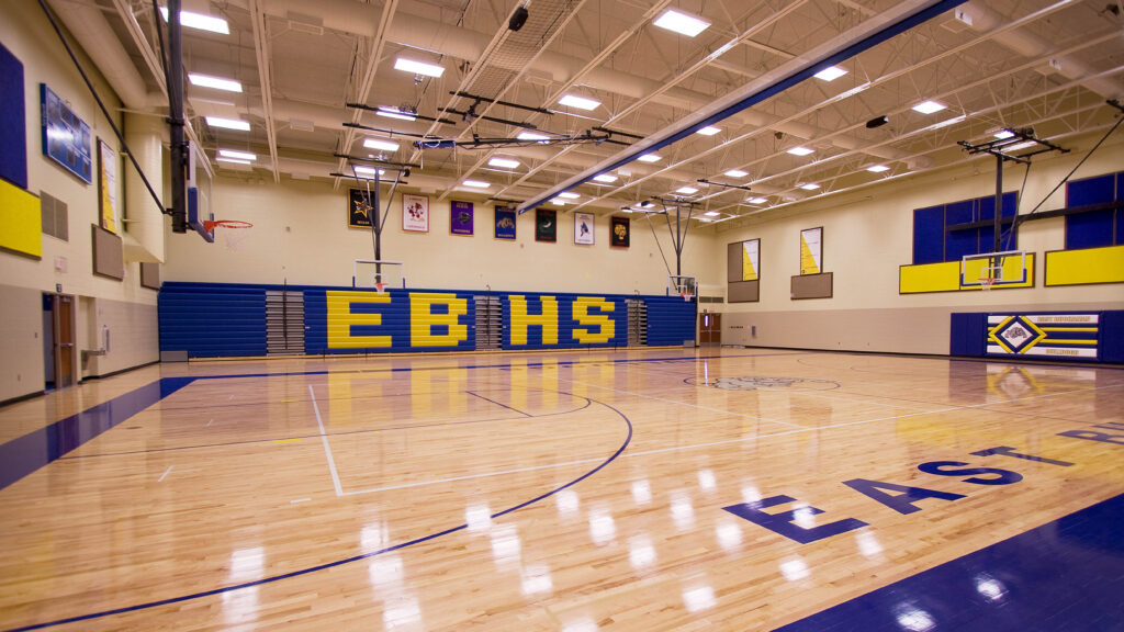 high school gymnasium