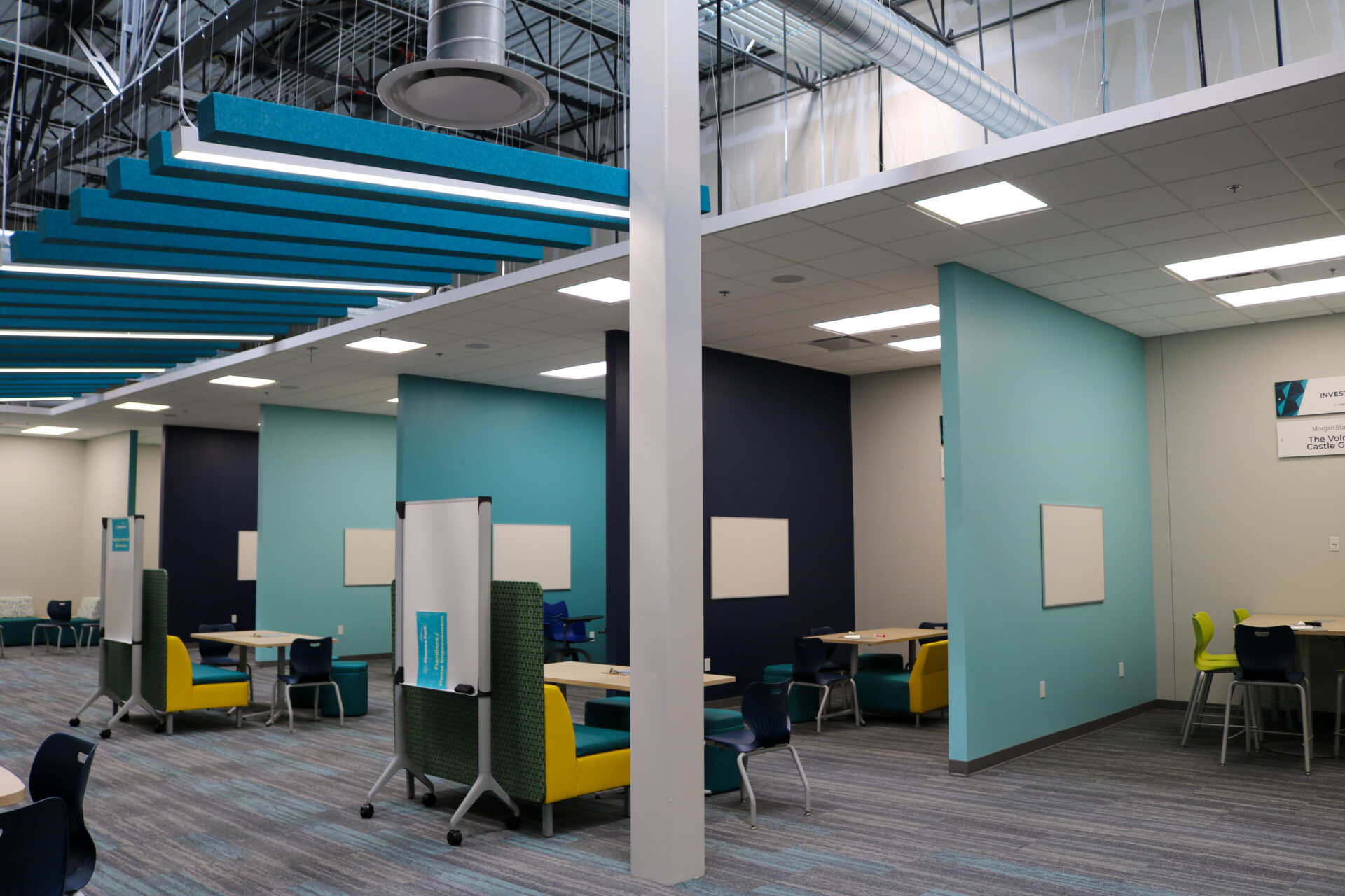 Classroom space at the Junior Achievement Inspiration Center